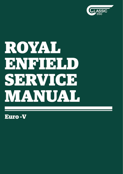 Royal Enfield Classic 350 Motorcycle Service Manual | 2021-2025 - sample page 2