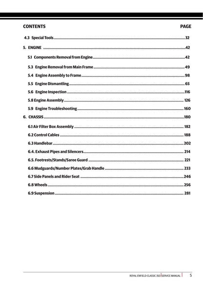 Royal Enfield Classic 350 Motorcycle Service Manual | 2021-2025 - sample page 9