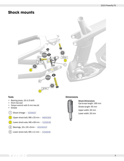 Trek Powerfly FS Motorcycle Service Manual | 2023-2027 - sample page 7