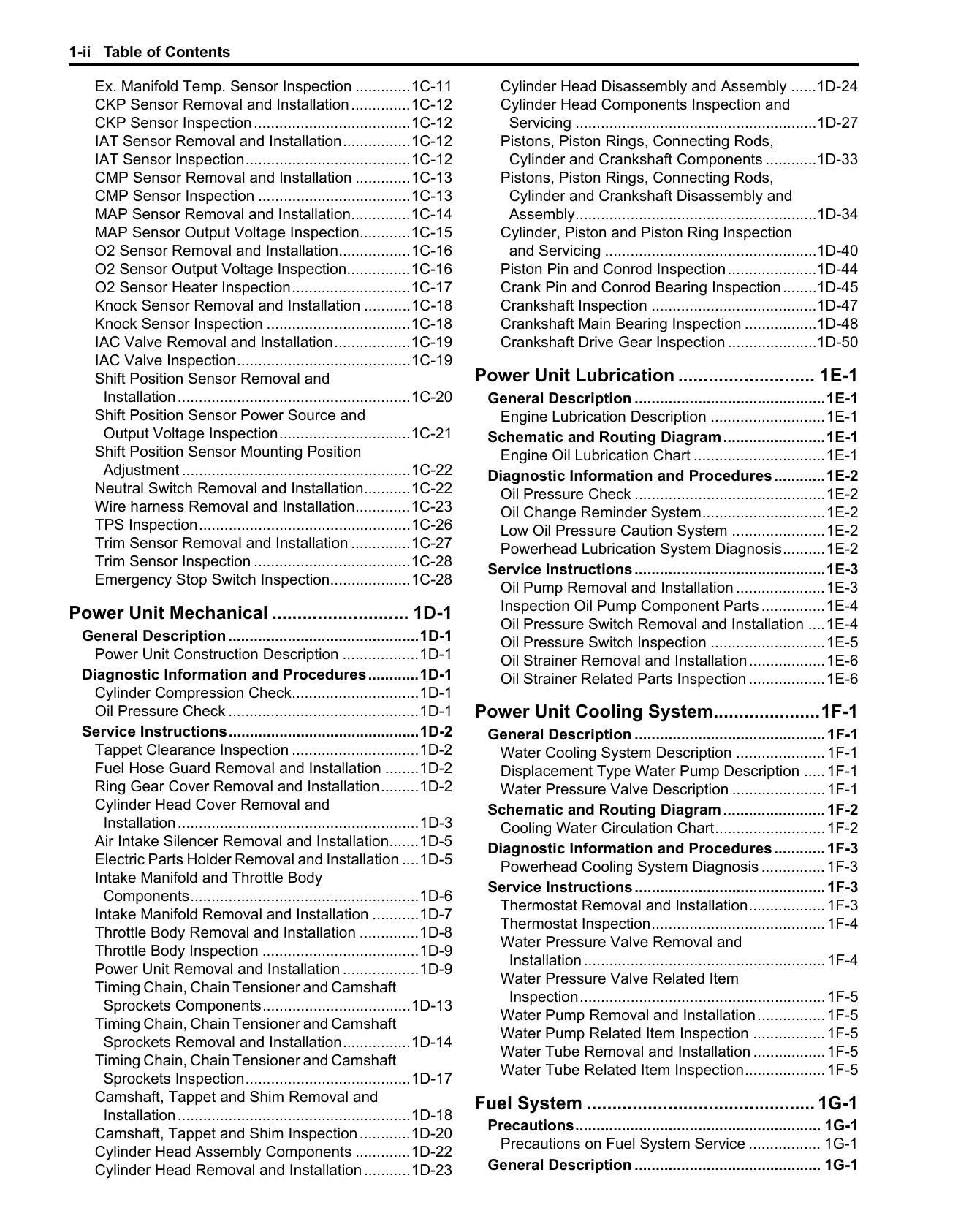 Suzuki DF115B DF140B Outboard Service Manual | 2021-2025 - sample page 8