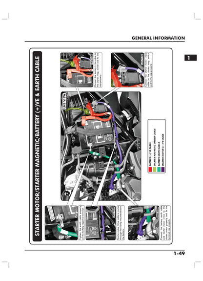 Hero Xpulse 200 200T Motorcycle Service Manual | 2019-2023 - sample page 4