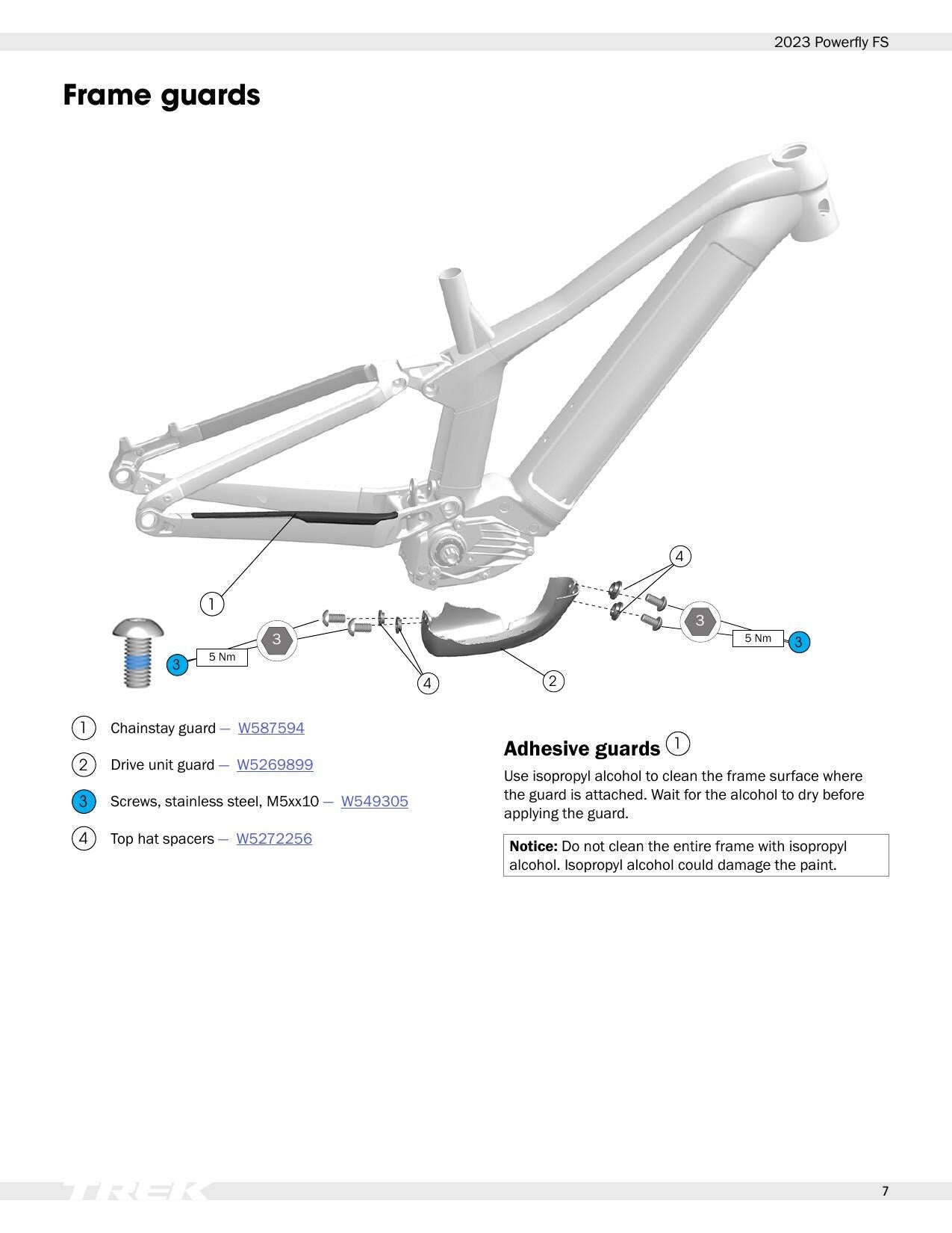 Trek Powerfly FS Motorcycle Service Manual | 2023-2027 - sample page 9