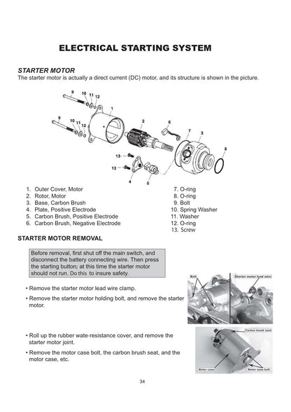 Maxxam 150 2R Buggy UTV Service Manual | 2007-2011 - sample page 5