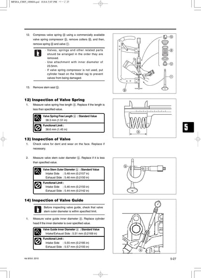 Tohatsu MFS 8 9.8A3 4 Stroke Outboard Service Manual | 2010-2014 - sample page 5
