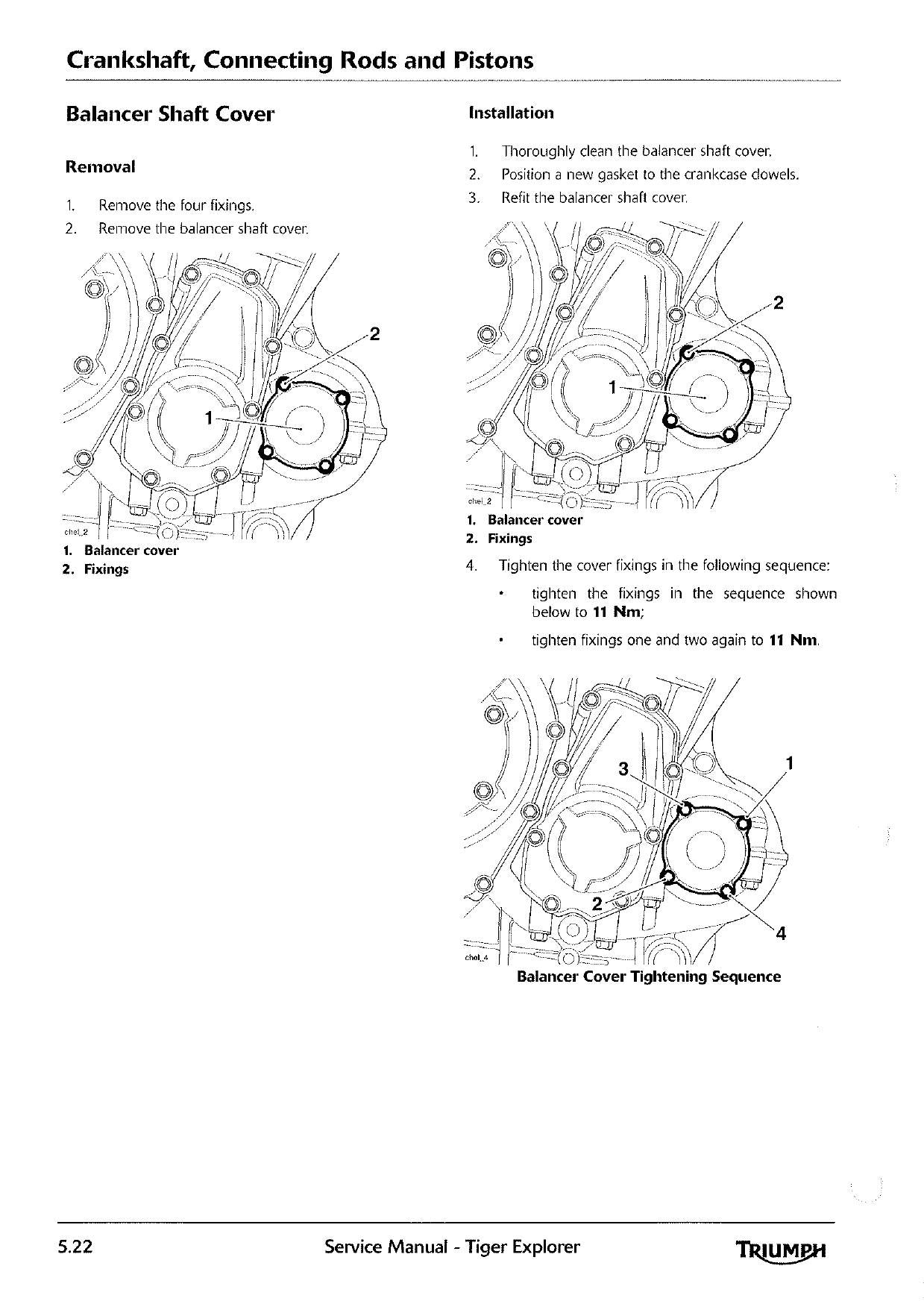 Triumph Tiger Explorer Motorcycle Service Manual | 2012-2016 - sample page 6