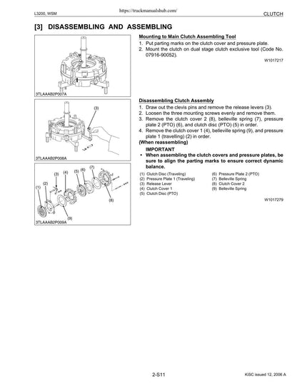 Kubota L3200 Tractor Service Manual | 2006-2010 - sample page 6