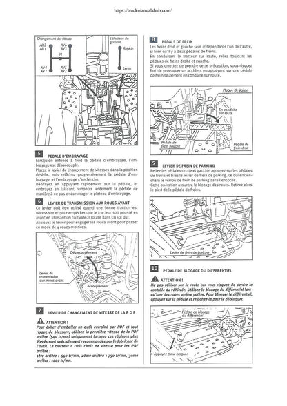 Kubota 7001B Tractor Service Manual | 1980-1984 - sample page 5