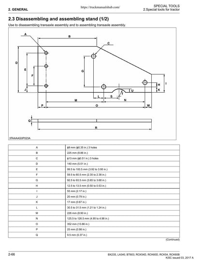 Kubota BX23S LA340 BT603 Service Manual | 2017-2021 - sample page 5