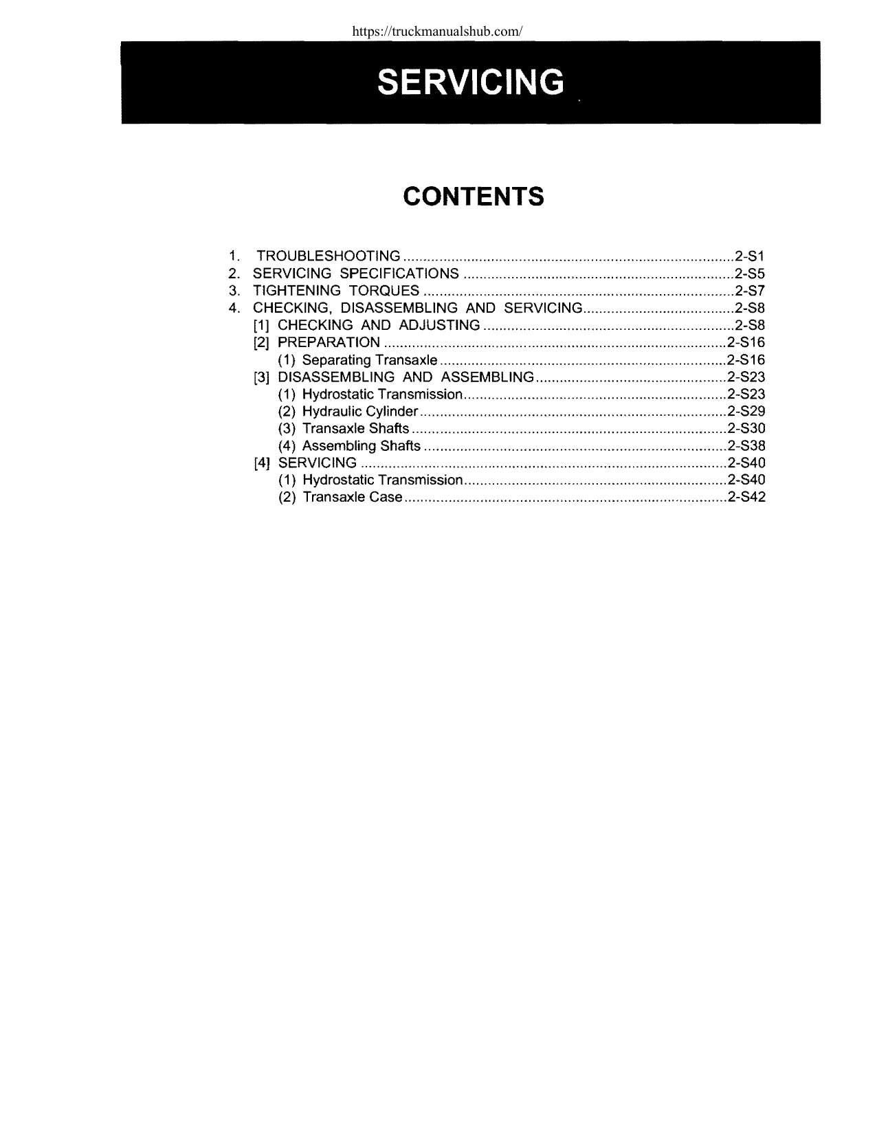 Kubota BX25 LA240 BT601 Service Manual | 2007-2011 - sample page 6