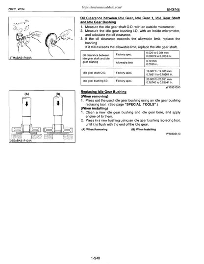 Kubota ZD221 Tractor Service Manual | 2005-2009 - sample page 7