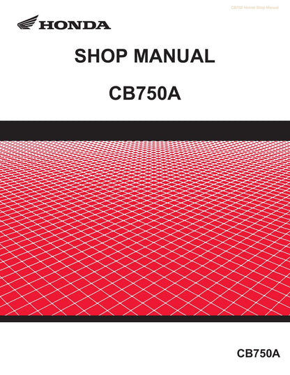Honda CB750 Hornet Motorcycle Service Manual | 2023-2026 - sample page 2
