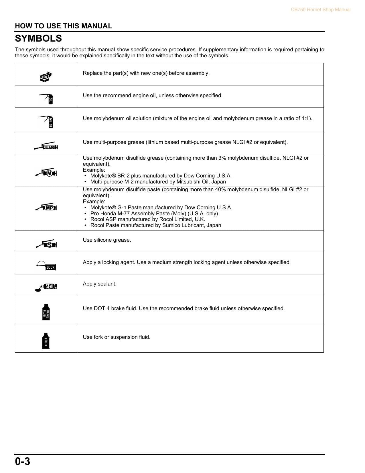 Honda CB750 Hornet Motorcycle Service Manual | 2023-2026 - sample page 6