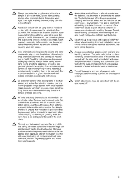 Volvo Penta AQ205 430 431 432 434 Motorcycle Service Manual | 1985-1989 - sample page 7
