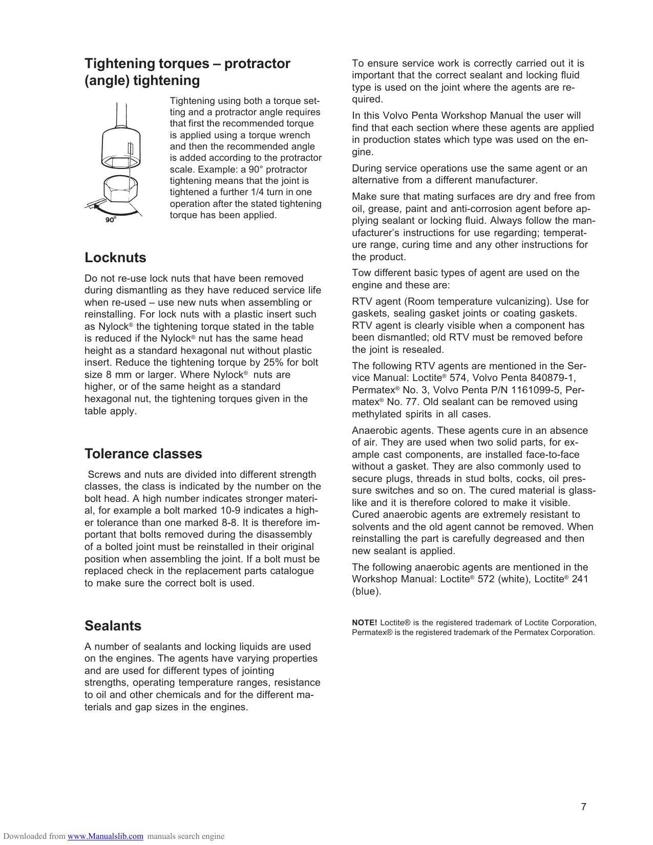 Volvo Penta Aquamatic 250 Drive Outboard Service Manual | 1970-1974 - sample page 10