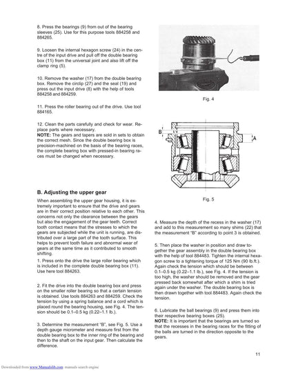 Volvo Penta Aquamatic 250 Drive Outboard Service Manual | 1970-1974 - sample page 5
