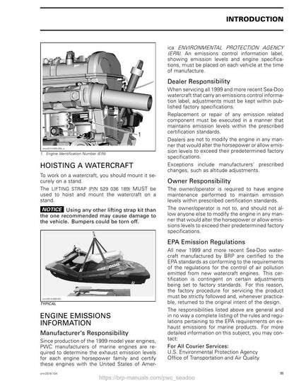 Sea-Doo Spark 900 PWC Service Manual | 2016-2020 - sample page 3