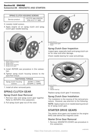 Sea-Doo Spark 900 PWC Service Manual | 2016-2020 - sample page 8