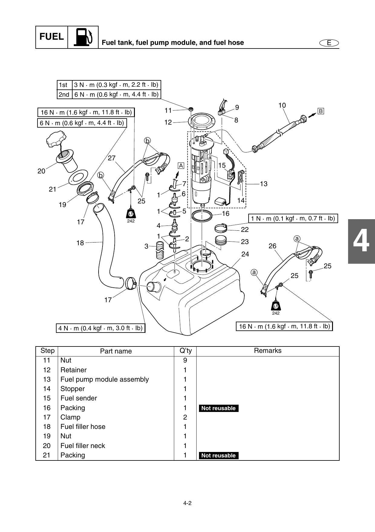 Yamaha WaveRunner FX High Output FY1800 PWC Service Manual | 2009-2013 - sample page 8