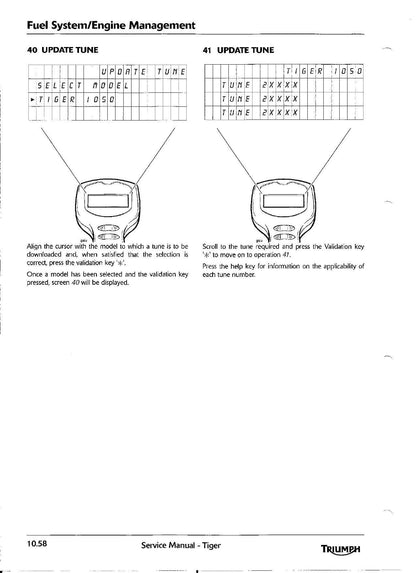 Triumph Tiger 1050 Motorcycle Service Manual | 2006-2010 - sample page 6