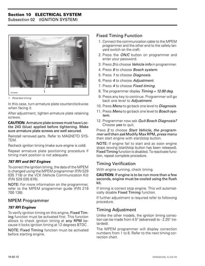 Sea-Doo GTI GTX RX xp lrv di PWC Service Manual | 2002-2006 - sample page 6