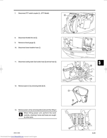 Tohatsu MFS25 MFS30 Outboard Service Manual | 2006-2010 - sample page 4
