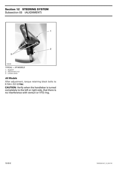 Sea-Doo GTI GTX RX xp lrv di PWC Service Manual | 2002-2006 - sample page 7