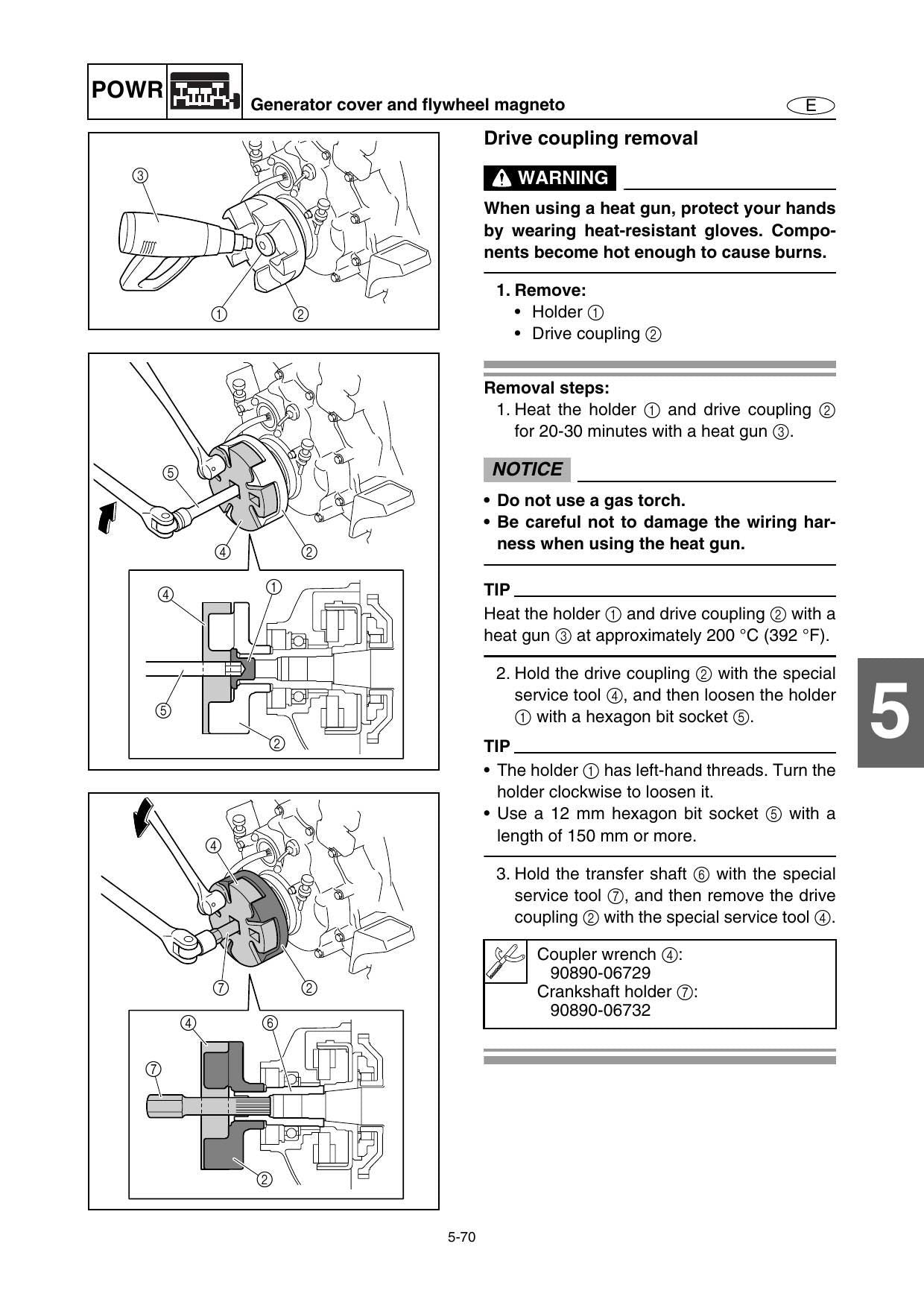 Yamaha WaveRunner FX High Output FY1800 PWC Service Manual | 2009-2013 - sample page 10