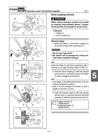 Yamaha WaveRunner FX High Output FY1800 PWC Service Manual | 2009-2013 - sample page 10