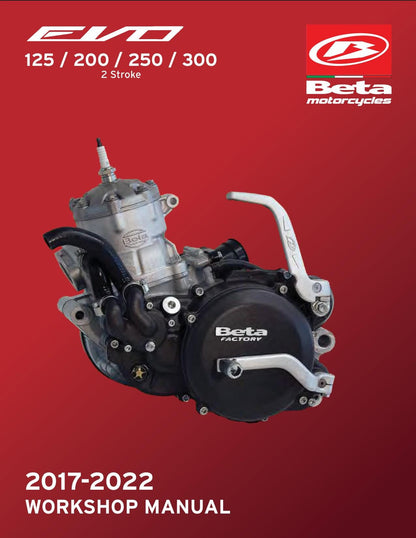 Beta EVO 2 Stroke 125 200 250 300 Motorcycle Service Manual | 2017-2022 - sample page 2