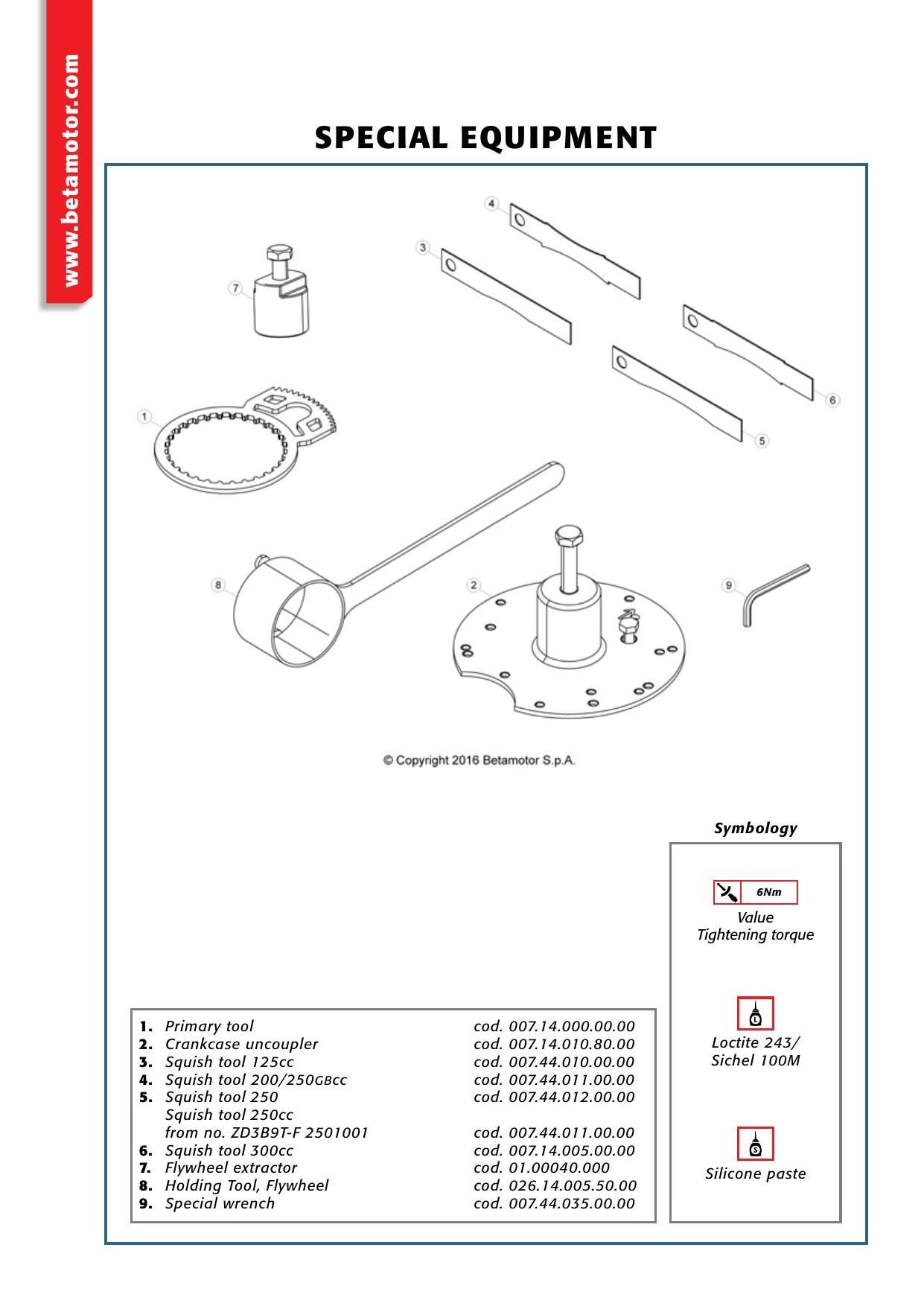 Beta EVO 2 Stroke 125 200 250 300 Motorcycle Service Manual | 2017-2022 - sample page 3