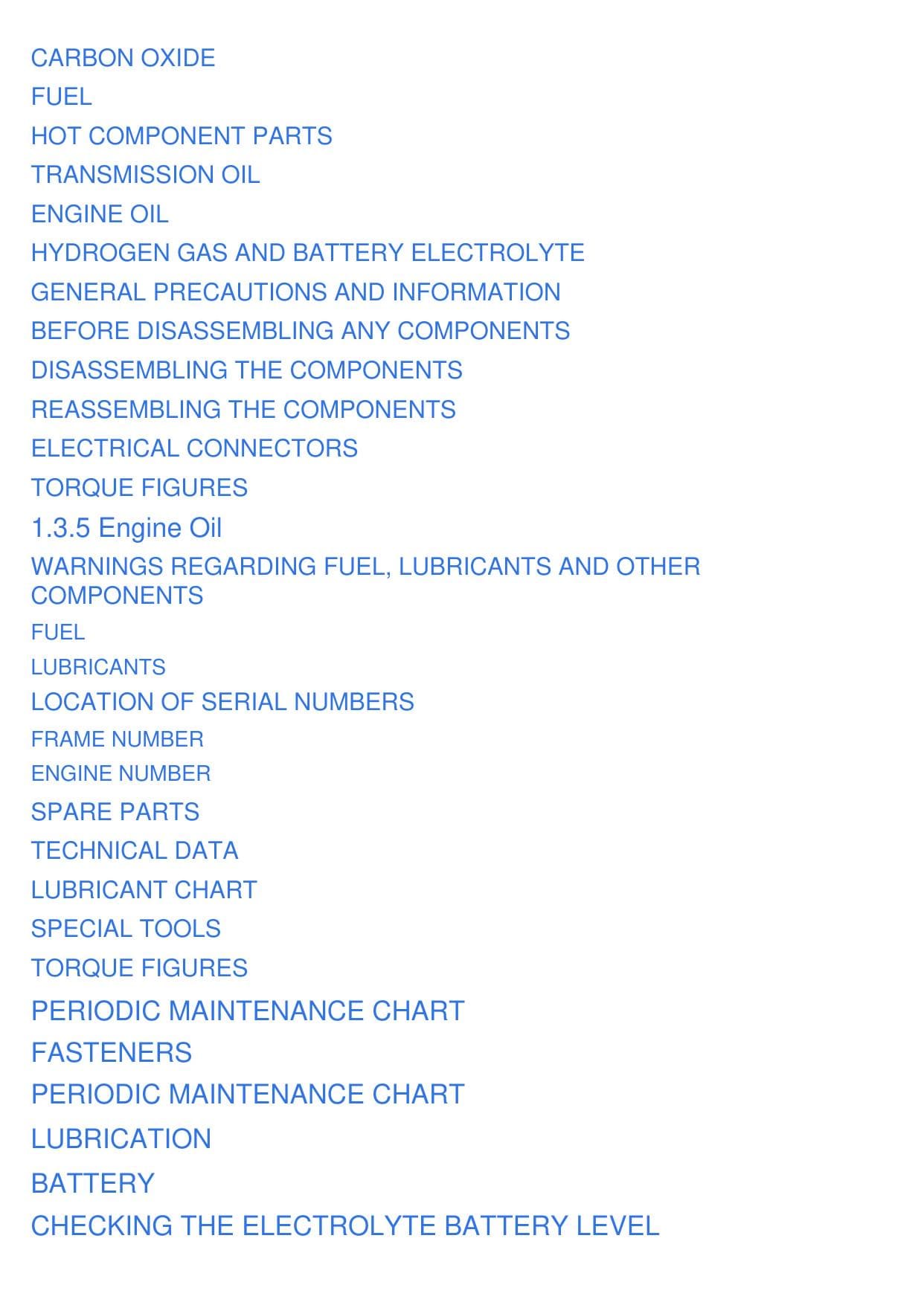Aprilia Quasar 125 180 Motorcycle Service Manual | 2003-2007 - sample page 7