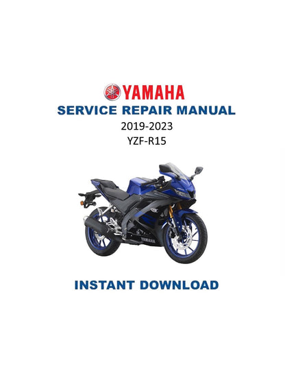 Yamaha YZF-R15 Motorcycle Service Manual | 2019-2023 - Service Manual PDF Instant Download