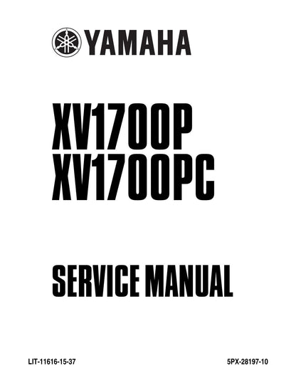Yamaha XV1700 Road Star Motorcycle Service Manual | 2001-2005 - sample page 2