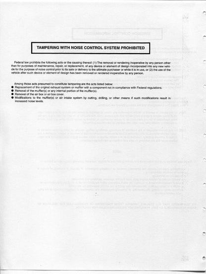 Kawasaki Super Sherpa KL250 Motorcycle Service Manual | 2001-2009 - sample page 6