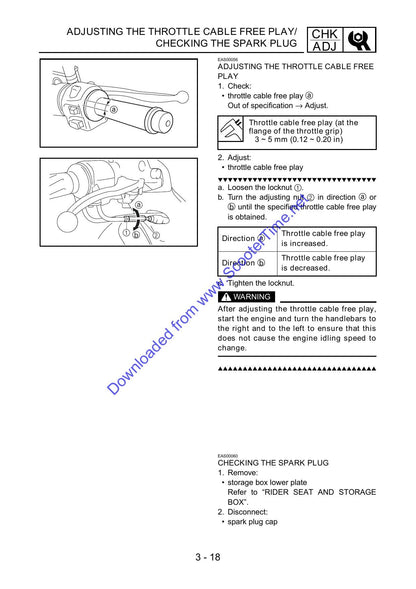 Yamaha YP400 Majesty Scooter Service Manual | 2005-2007 - sample page 10