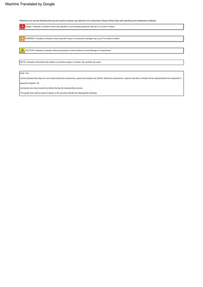 CFMoto 450MT Motorcycle Service Manual | 2023-2026 - sample page 9