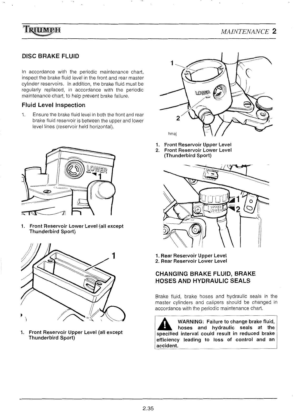 Triumph T300 750 1200 Motorcycle Service Manual | 1991-1999 - sample page 5