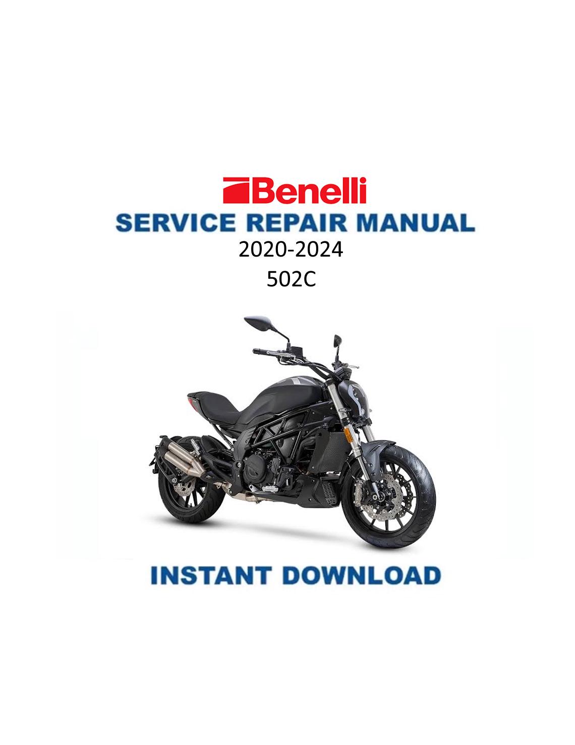 Benelli 502C Motorcycle Service Manual | 2020-2024 - Service Manual PDF Instant Download