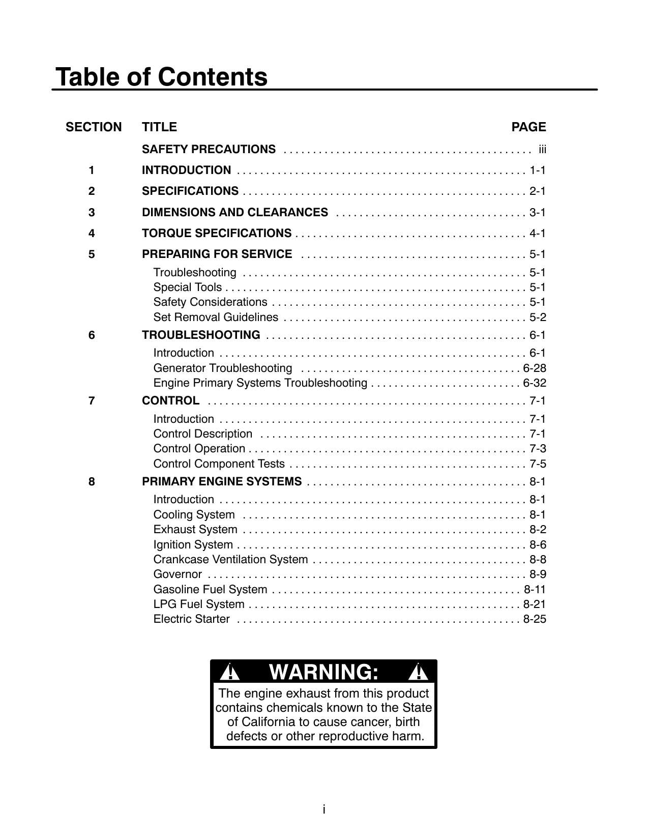 Cummins Onan Microlite 4000 KY RV Generator Service Manual | 1994-2018 - sample page 6