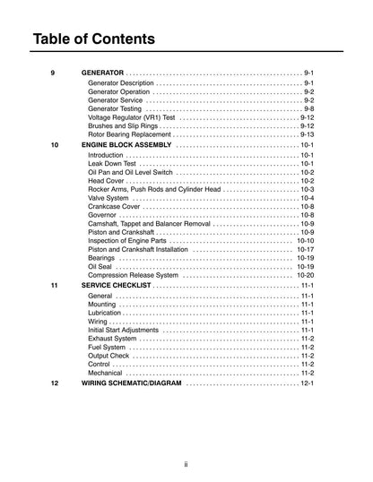Cummins Onan Microlite 4000 KY RV Generator Service Manual | 1994-2018 - sample page 7