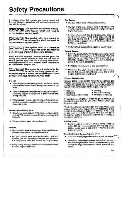 Onan Toro Power Plus P216 P218 P220 P224 Tractor Service Manual - sample page 6