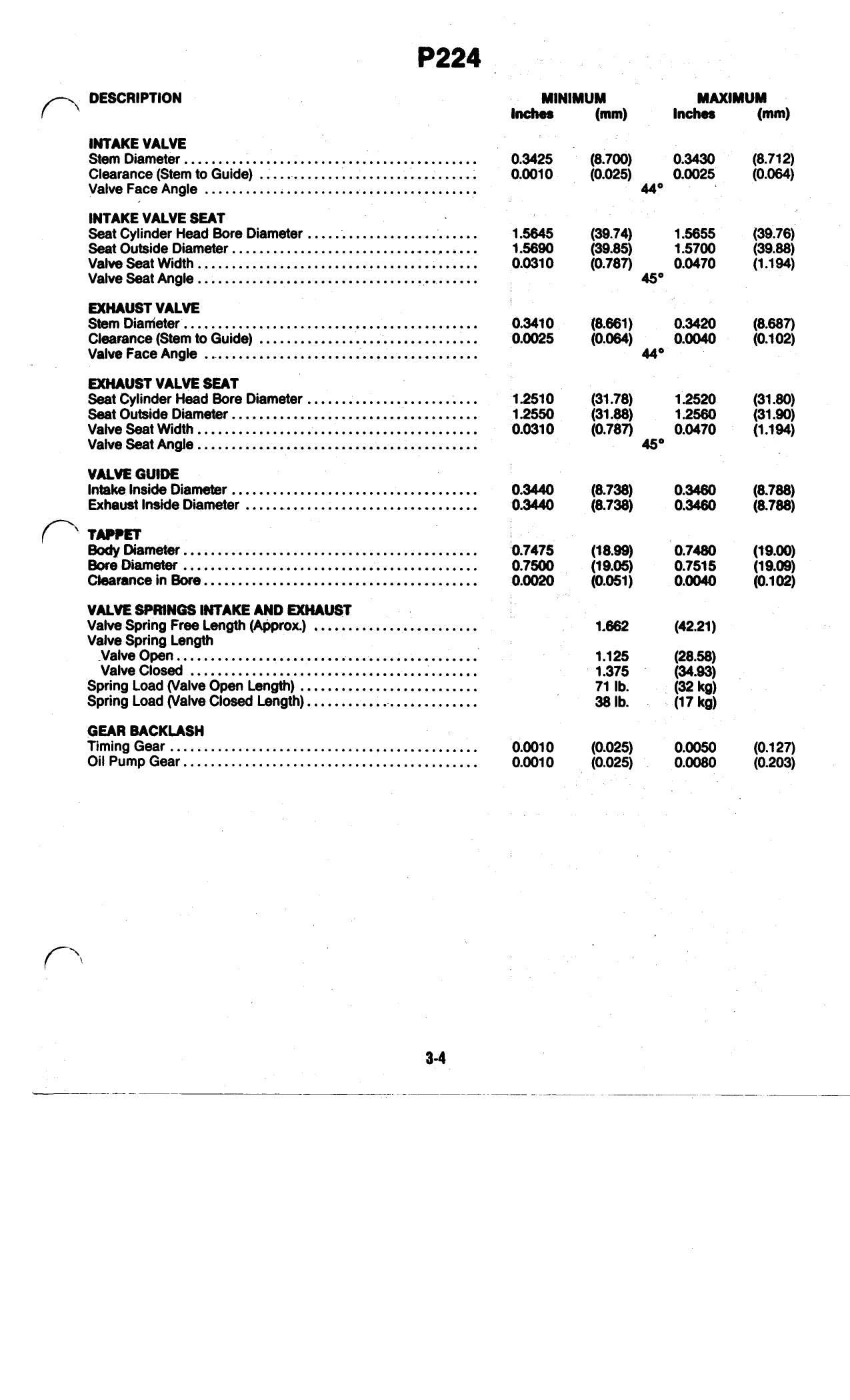 Onan Toro Power Plus P216 P218 P220 P224 Tractor Service Manual - sample page 9