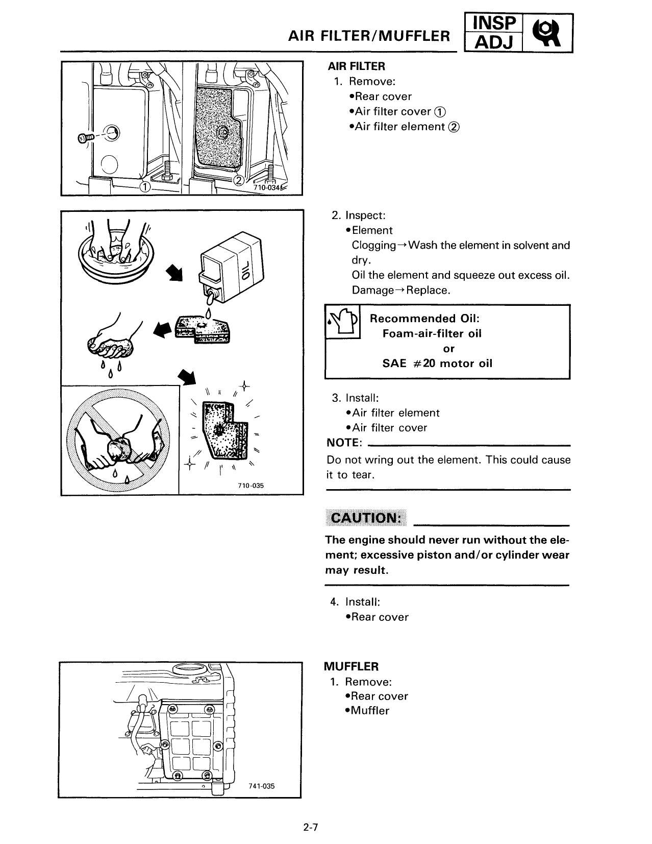 Yamaha EF1000 Generator Service Manual | 1995-1999 - sample page 5