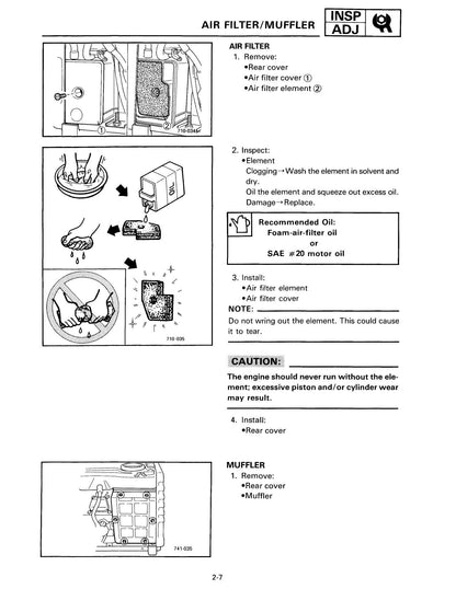 Yamaha EF1000 Generator Service Manual | 1995-1999 - sample page 5