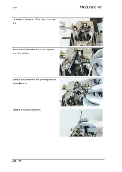 Piaggio Ape Classic 400 Three Wheeler Service Manual | 2015-2019 - sample page 6