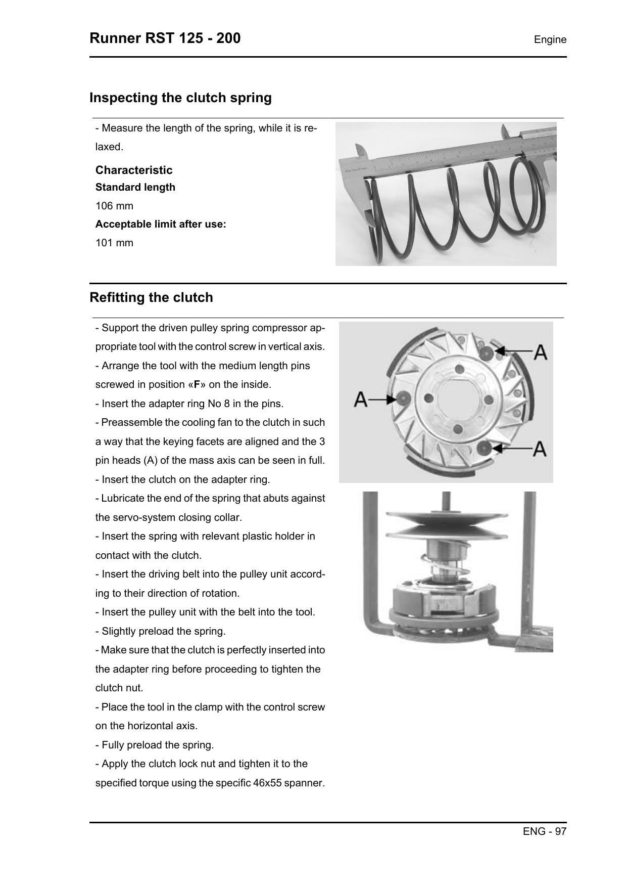 Piaggio Gilera Runner RST 125 200 Scooter Service Manual | 2007-2011 - sample page 5