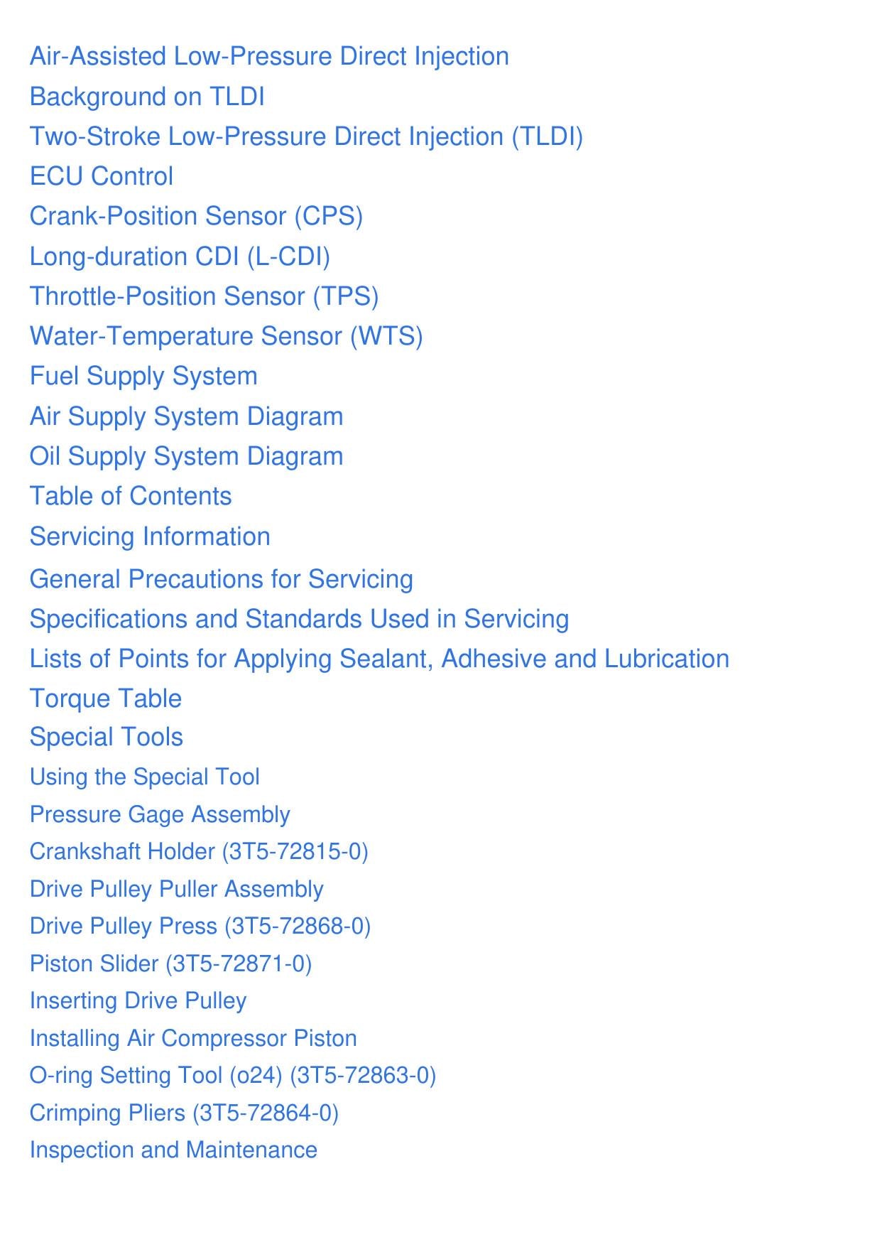 Tohatsu TLDI 40 50 HP Outboard Service Manual | 2000-2004 - sample page 6