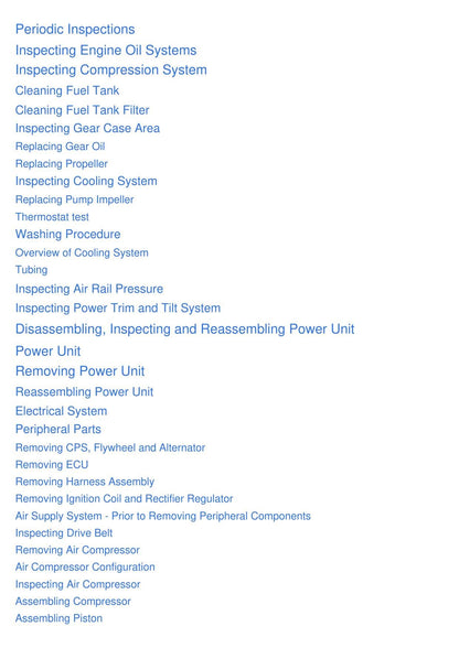 Tohatsu TLDI 40 50 HP Outboard Service Manual | 2000-2004 - sample page 7