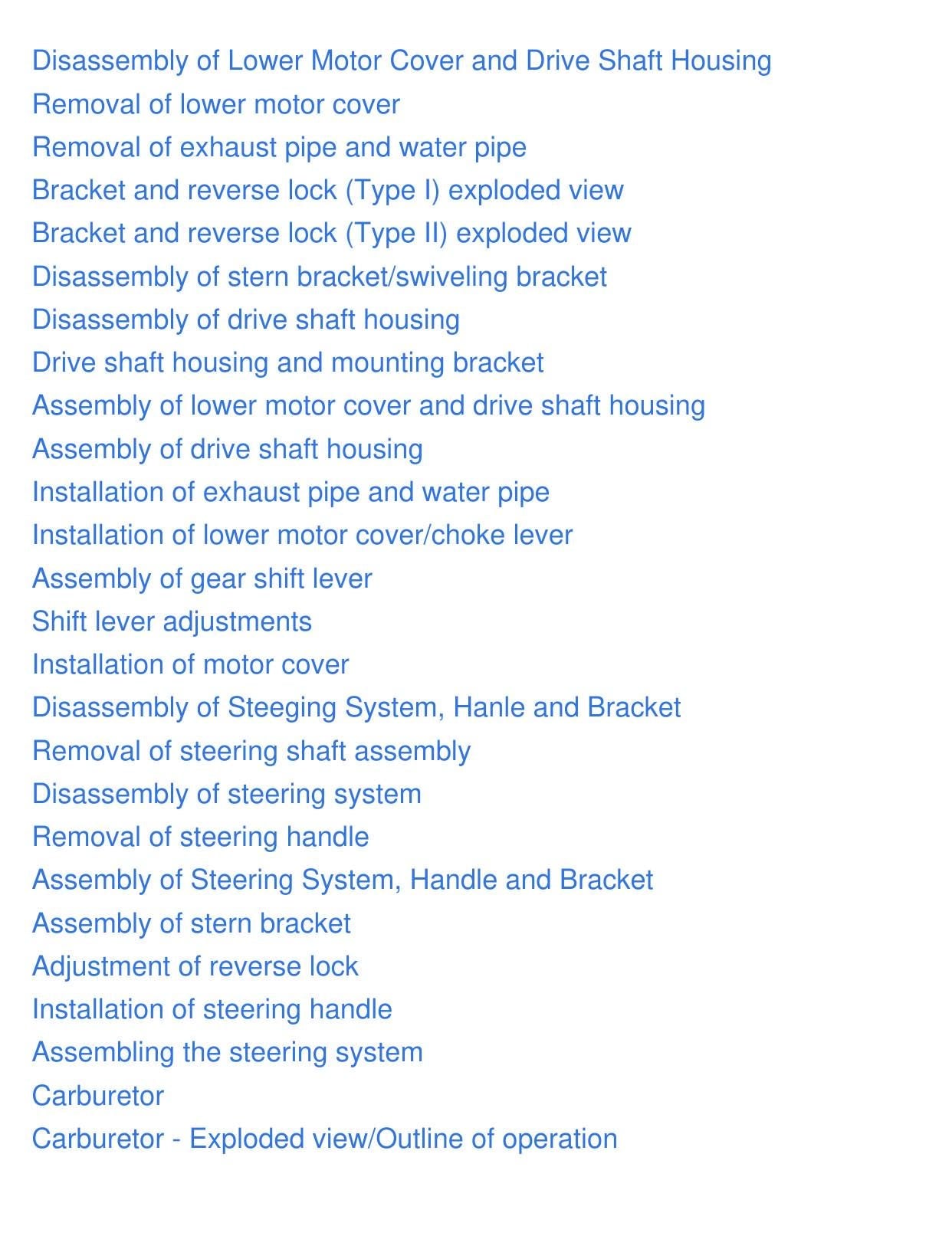 Tohatsu 9.9 HP Outboard Service Manual | 2000-2004 - sample page 9