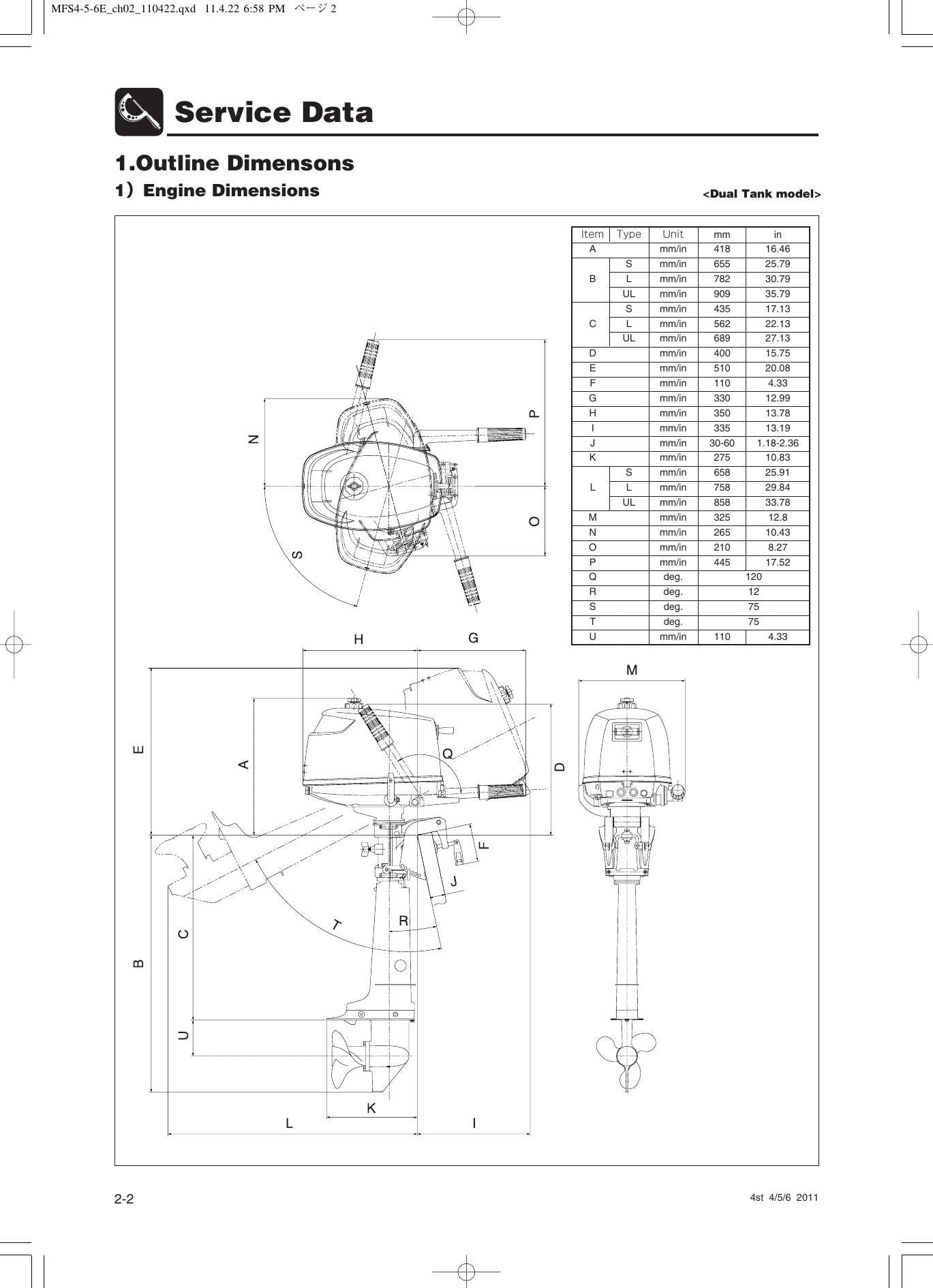 Tohatsu MFS 4 5 6 Outboard Service Manual | 2011-2015 - sample page 4
